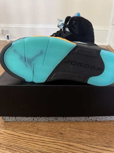 Nike Air Jordan 5 Retro Mid Aqua Men's Size 9.5 DD0587-047 - Picture 5 of 5