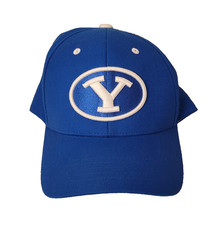 BYU Cougars Embroidered Cap X Lab flex stretch hat size L Brigham Young Univ.