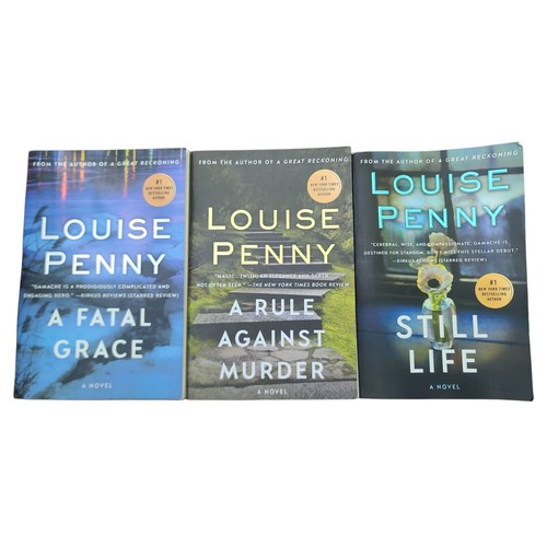 Louise Penny Three Pines Mysteries Books 1-3 Still Life Fatal Grace Rule - Imagen 1 de 5