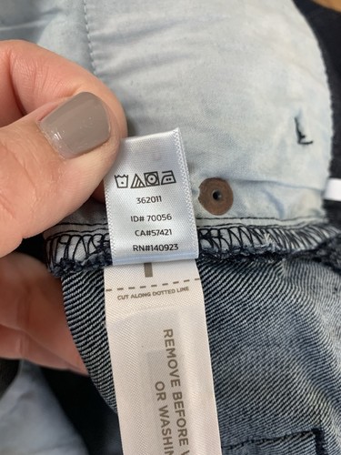 LOFT Modern Kick Crop 31/12 Dark Wash Neu Mit Etikett Stretch Slim Durch Die Hüfte - Bild 9 von 9