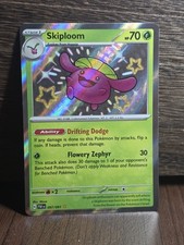 Pokemon TCG Skiploom 97/91 Paldean Fates Holo 2024 NM