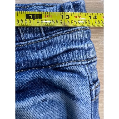 KanCan Kurvy Mid Rise Ankle Skinny Ripped Distressed Denim Jeans - Bild 7 von 8