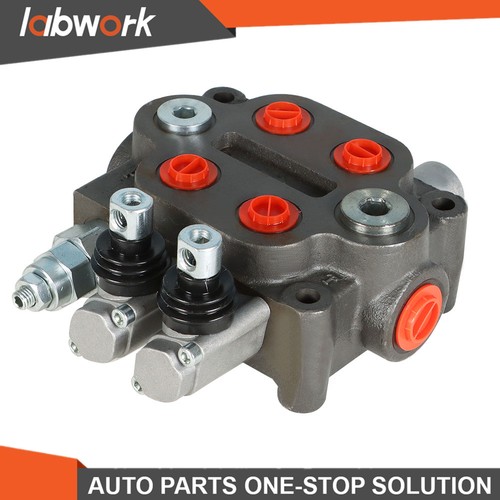 Labwork 2 Spool Hydraulic Directional Control Valve 25 GPM 3000 PSI BSPP - Picture 11 of 15