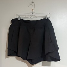 AVIA BREATHABLE RUNNING SHORTs Black Flounce ...
