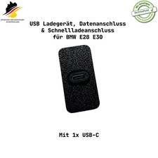 USB-C Datenanschluss & Schnelladeanschluss f�r BMW E28 E30 (1x USB-C)