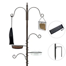 ERYTLLY Bird Feeding Station Kit Bird Feeder Poles,Premium Multi Feeder Hangi...