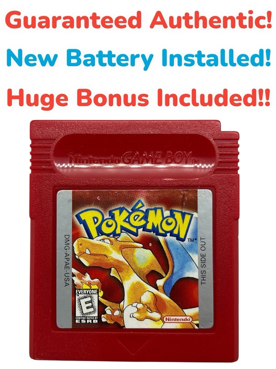 Pokémon: Red Version NTSC-U/C (US/CA) Video Games for sale | eBay