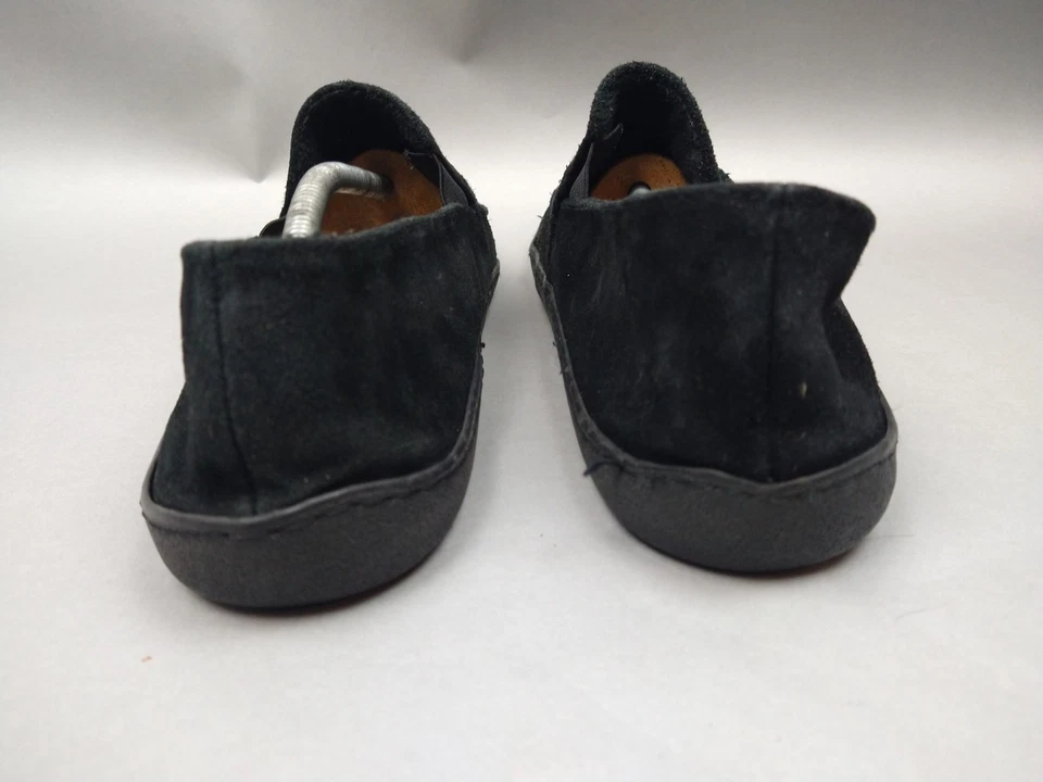 Zapatillas Isotoner para hombre talla 13-14 negras mocasín de espuma viscoelástica zapatos de casa Foto 4 de 4