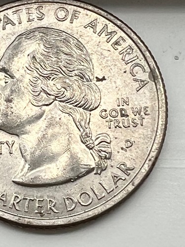 RARE 1787 1999 D Delaware *FIRST STATE QUARTER DOLLAR* Coin With Caesar Rodney - Picture 2 of 8