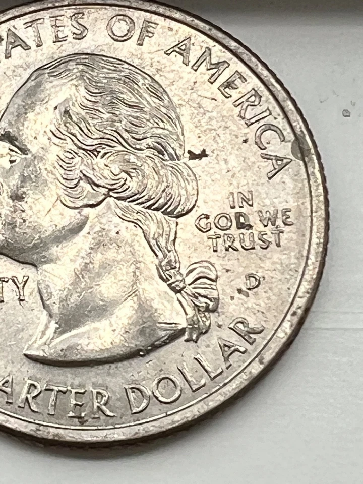 RARE 1787 1999 D Delaware *FIRST STATE QUARTER DOLLAR* Coin With Caesar Rodney - Image 2 of 4