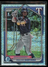 2024 Bowman Chrome Prospects 1st Mojo Refractor Paulino Santana #BCP-245