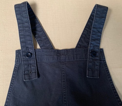Patagonia Navy Blue Cropped Wide Leg Bibs Womens Size 8 - Picture 11 of 11
