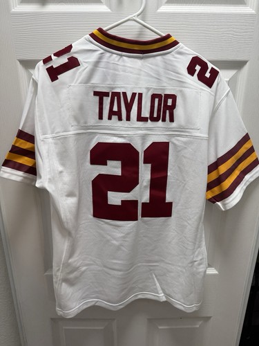Mitchell & Ness Sean Taylor #21 Washington Legacy Jersey White Women’s L NWT - Picture 3 of 6