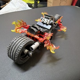LEGO Marvel: Spider-Man: Ghost Rider Team-Up (76058) used and missing pieces 