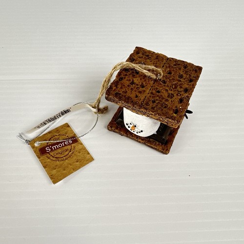 The S'mores Original Ornament Graham Cracker Sandwich w/ Tag 2010 Midwest-CBK - Picture 2 of 5
