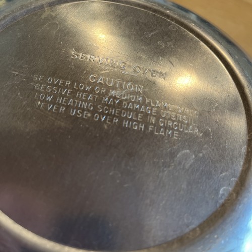 Calentador de bollos/rollos para horno West Bend de colección aluminio moderno de mediados de siglo 3 piezas - Imagen 6 de 7
