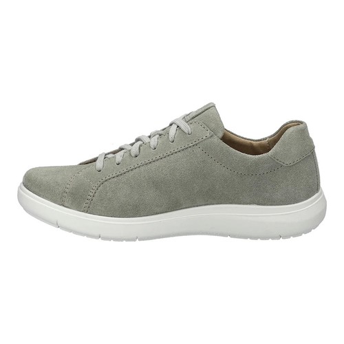 Josef Seibel  Megan 07 Green Schilf Suede Lace Casual Trainer Style Shoes - Picture 12 of 13