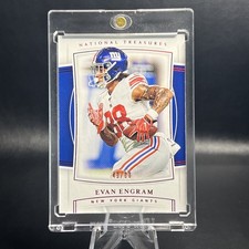 2019 Panini National Treasures Evan Engram # /88 - Jersey Match  - w/ case