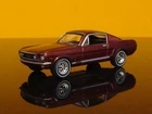 Muscle Car 1965 Ford Mustang GT 289ci V8 Fastback 1/64 Scale Limited Edition K