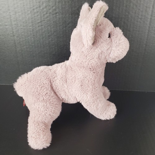 Peluche Douglas Bulldog Francés Púrpura 10" 2021 #2445 Sin Cuello de Piel - Imagen 3 de 10