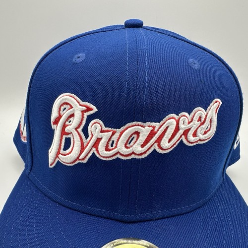 Atlanta Braves New Era X Diet Starts Monday 59Fifty 7 1/2 Sombrero 1972 All Star Azul - Imagen 4 de 13