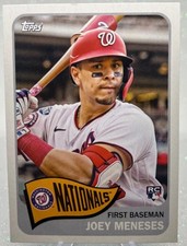 Joey Meneses 2023 Topps Archives - 1965 Topps #150 (RC) Nationals