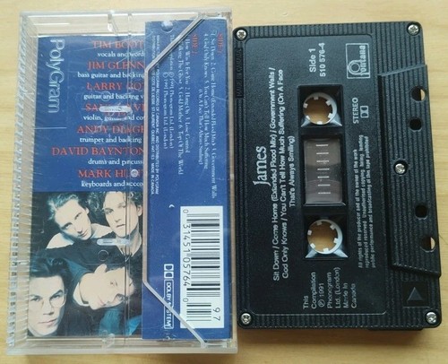 James: Self-Titled (Polygram Records, Cassette Tape, 1991) Vintage & Rare - Picture 2 of 24