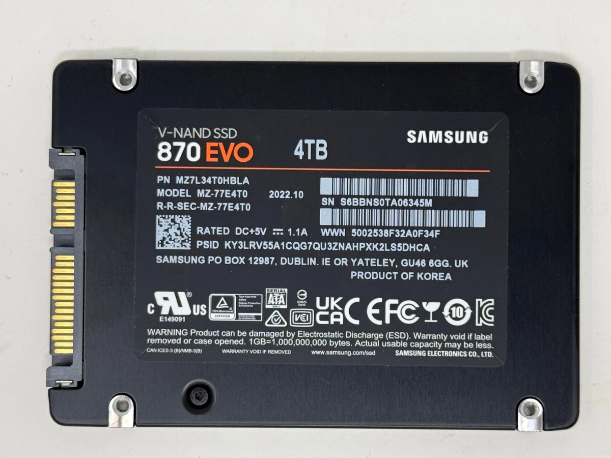 4 TB SATA III Internal Solid-State Drives for sale | eBay