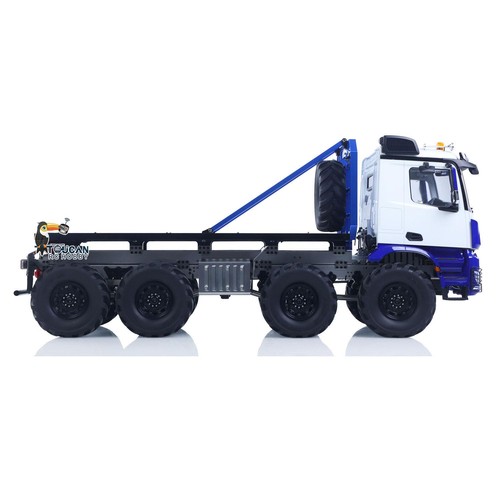 1/14 8X8 RC Rock Crawler BZ3363 Off Road Flachbett fließendes Wasser Lichtmotor - Picture 10 of 12