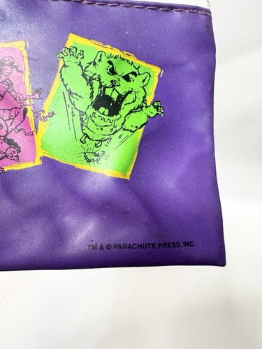 Vintage Goosebumps Zipper Pencil Pouch Case 90s Purple - Picture 2 of 5
