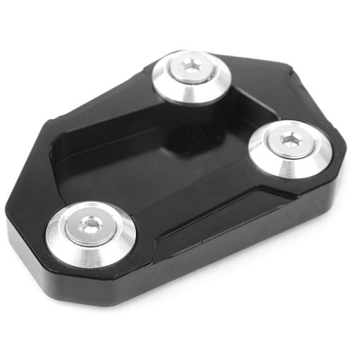 Almohadilla de extensión de soporte lateral placa de ampliación de soporte negro para BMW S1000R 2014-2016 - Imagen 4 de 7