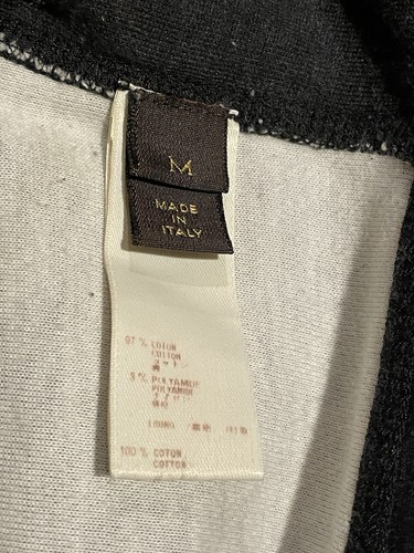 Authentic LOUIS VUITTON Men's Hoodie size M with LV Logo embossed Embroidery - Picture 10 of 13