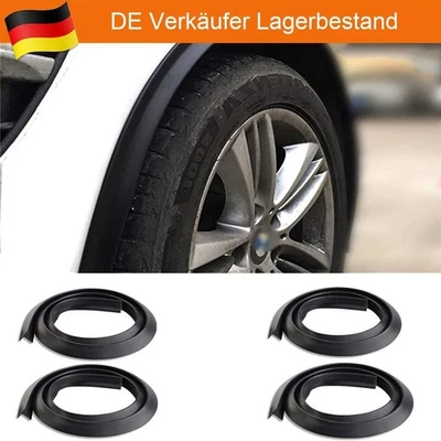 4X 1.5m Kfz Radlauf Verbreiterung Kotflügel Gummiprofil Zierstreifen - Universal - Bild 1 von 4