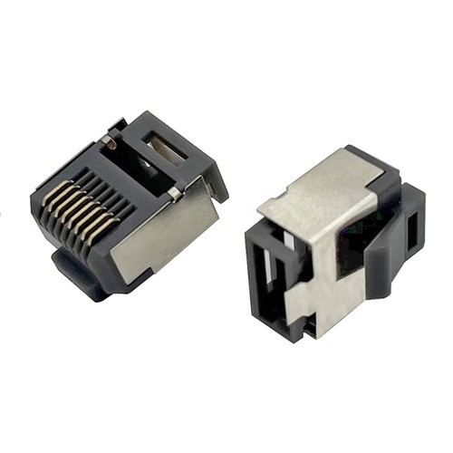 10PCS RJ45 Connector Special 8P8C Short Body Modular Plug Male with8003 - Afbeelding 4 van 7