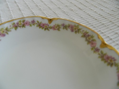 Haviland Schleiger #524A Floral Garland (2) 4 1/2" Fruit Bowls MHT - Picture 4 of 6