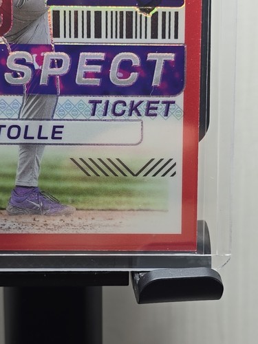 2024 Panini Prospect Edition #80 Payton Tolle Red Holo Prizm 67/199 Red Sox - Bild 4 von 6