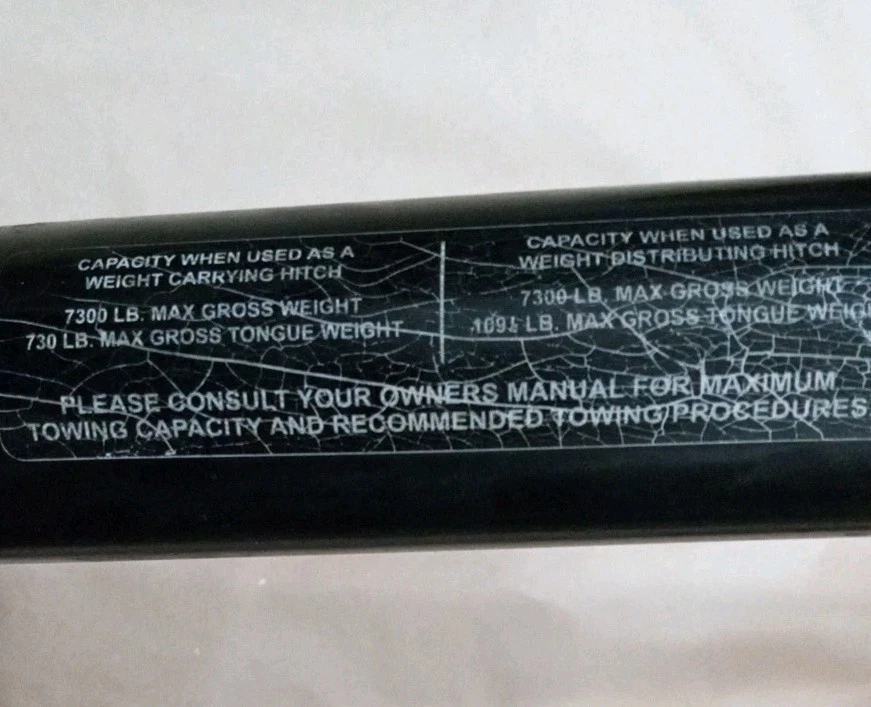 03-09 4 Runner Rear Bumper Towing Tow Trailer Hitch Receiver OEM Factory OE WTY Foto 2 de 4