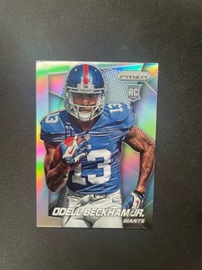 2014 Panini Prizm Odell Beckham Jr. Silver Prizm #282 Rookie RC New York Giants