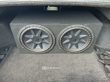 Kicker Comp VR 12 Inch Subwoofers 2-Pack Ported Enclosure 800 RMS 4 Ohms, NO AMP