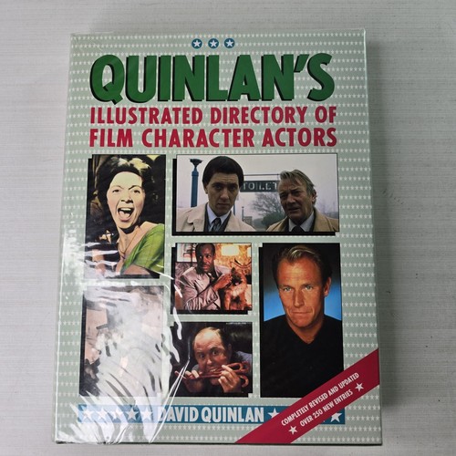 Quinlan's Illustrated Directory Of Film Character Actors HC Book Cinema Movies - Picture 2 of 23