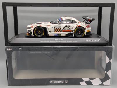 Modellautos 1:18 Minichamps BMW Z4 GT3 24H Spa 2015 #888 Triple 8