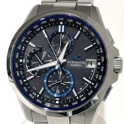 CASIO Oceanus Classic Line OCW-T2600-1AJF schwarz/blau UHR schneller Versand