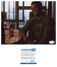 Stephan James 'If Beale Street Could Talk' Signed 8x10 Photo 'Alonzo' ACOA