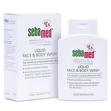 Sebamed Liquid Face Body Wash 200ml x 1 pH5.5 Moisturizing Gentle Cleanse