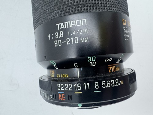 Lens Tamron Adaptall 2 80-210 mm 1:3.8 1:4/210 CF Tele Macro - Picture 4 of 11