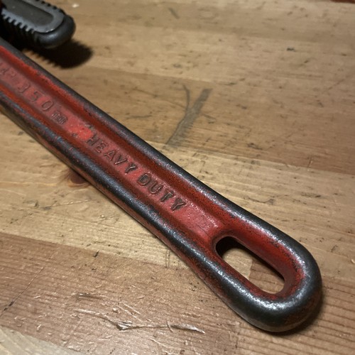 Craftsman 55677 14” 350mm Heavy Duty Pipe Wrench Vintage Tools Japan - Picture 4 of 11