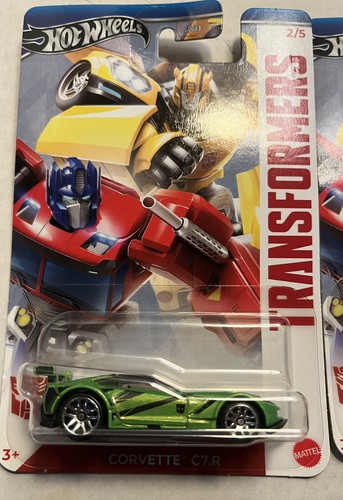 HOT WHEELS TRANSFORMERS 5-CAR COMPLETE SET - Picture 3 of 7