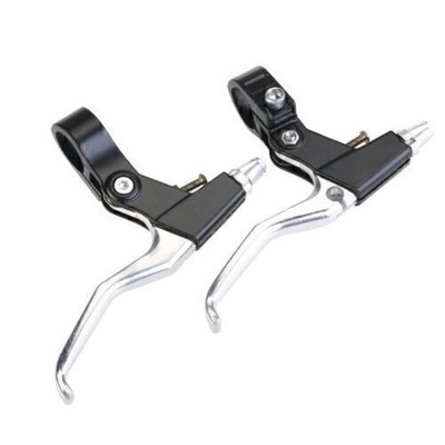 2x Bremsgriff Singlespeed Bremshebel Aluminium Fahrrad Hebel MTB Für 22mm Lenker