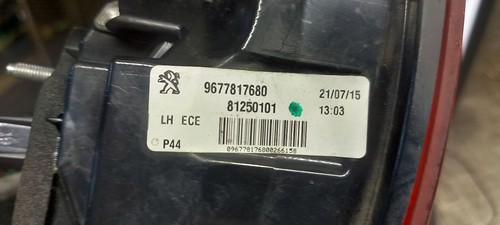 PEUGEOT 308 MK2 HATCHBACK GENUINE NEARSIDE PASSENGER REAR OUTER LIGHT 9677817680 - Picture 7 of 10