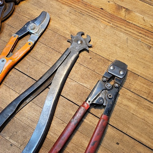 Tagliabulloni Professionali Tagliafili AISI S7 Lama Acciaio • LOTTO di 4 ☆USA - Foto 2 di 3